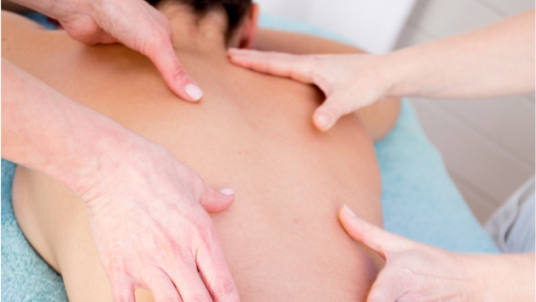 Four hand massage