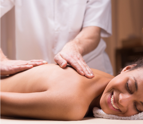 Relaxing full body massage